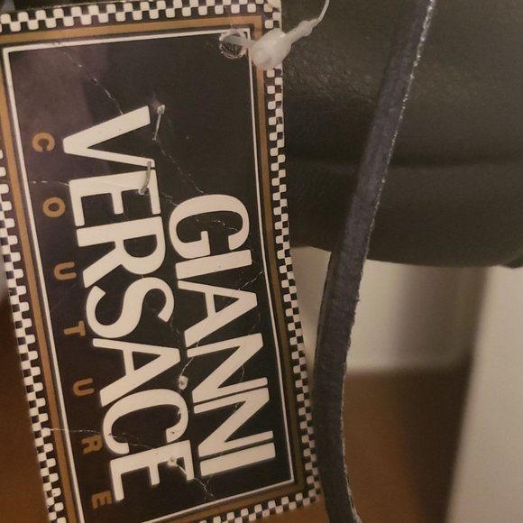 Vintage Leather Versace Medusa mini backpack main image 7